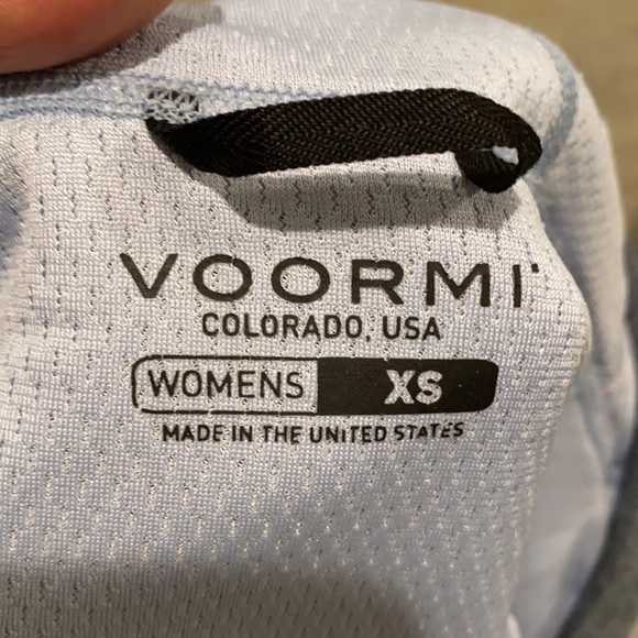 VOORMI Grey 1/2 Zip Pullover Hoodie Jacket - Picture 8 of 14